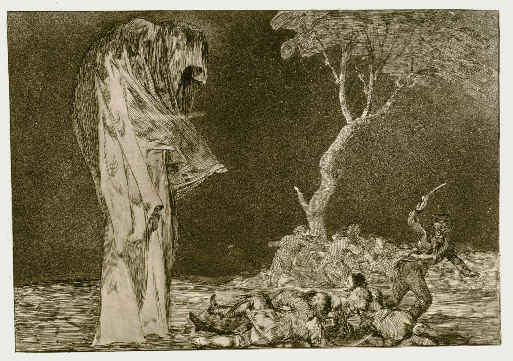 "Disparate de miedo", por Goya