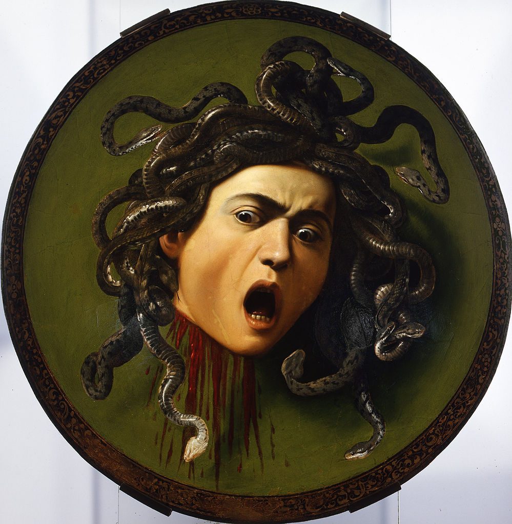 "Medusa", por  Caravaggio
