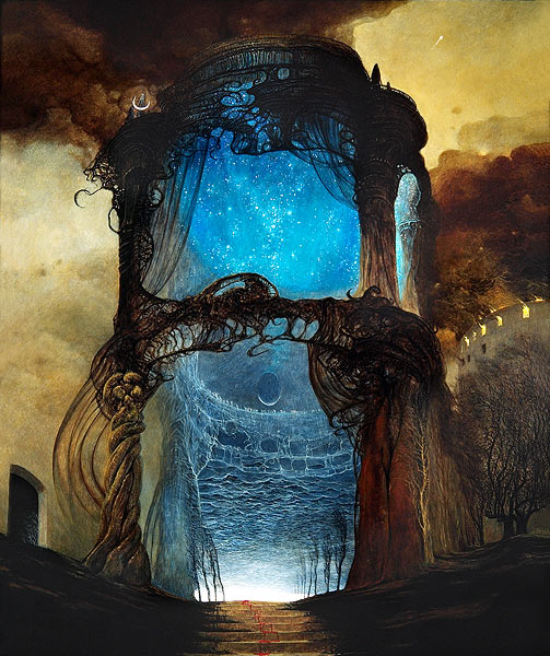 "Untitled" de Zdzislaw Beksinski