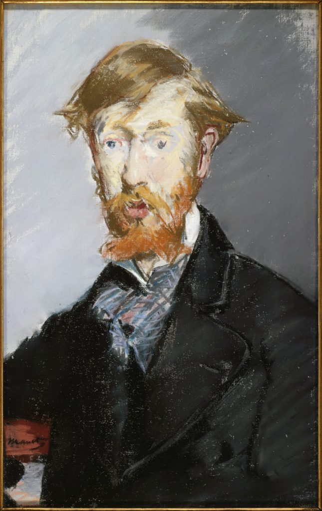 George Moore por Edouard Manet