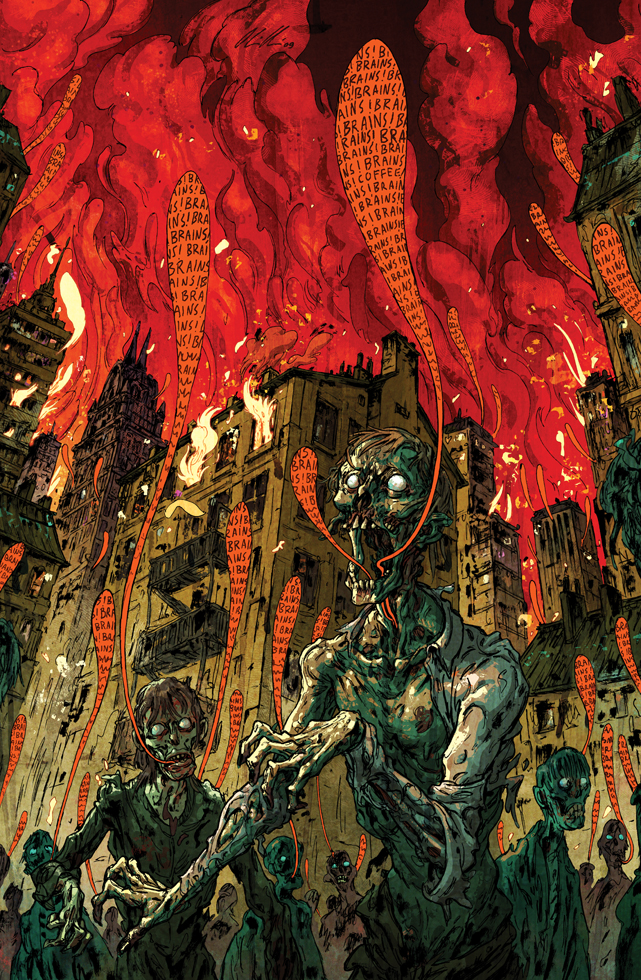 "Zombie apocalypse", por korintic.