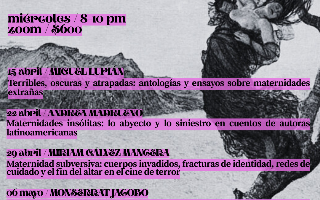 MATER PENUMBRIARUM: MADRES OSCURAS EN CINE Y LITERATURA (CURSO)